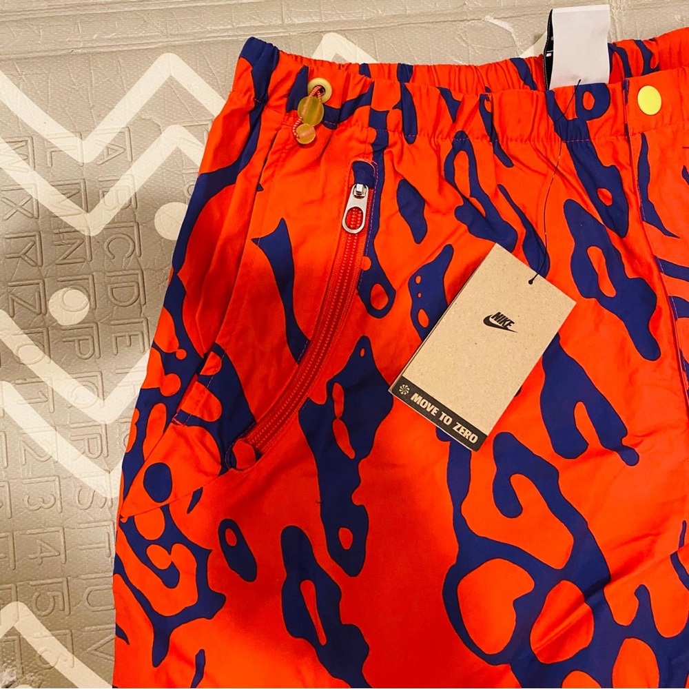 Nike vintage retro animal print graphic y2k loose fit wide baggy pants - Picture 11 of 16